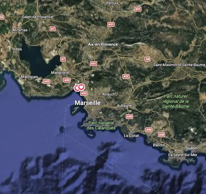 Zone d'intervention Nauti Services